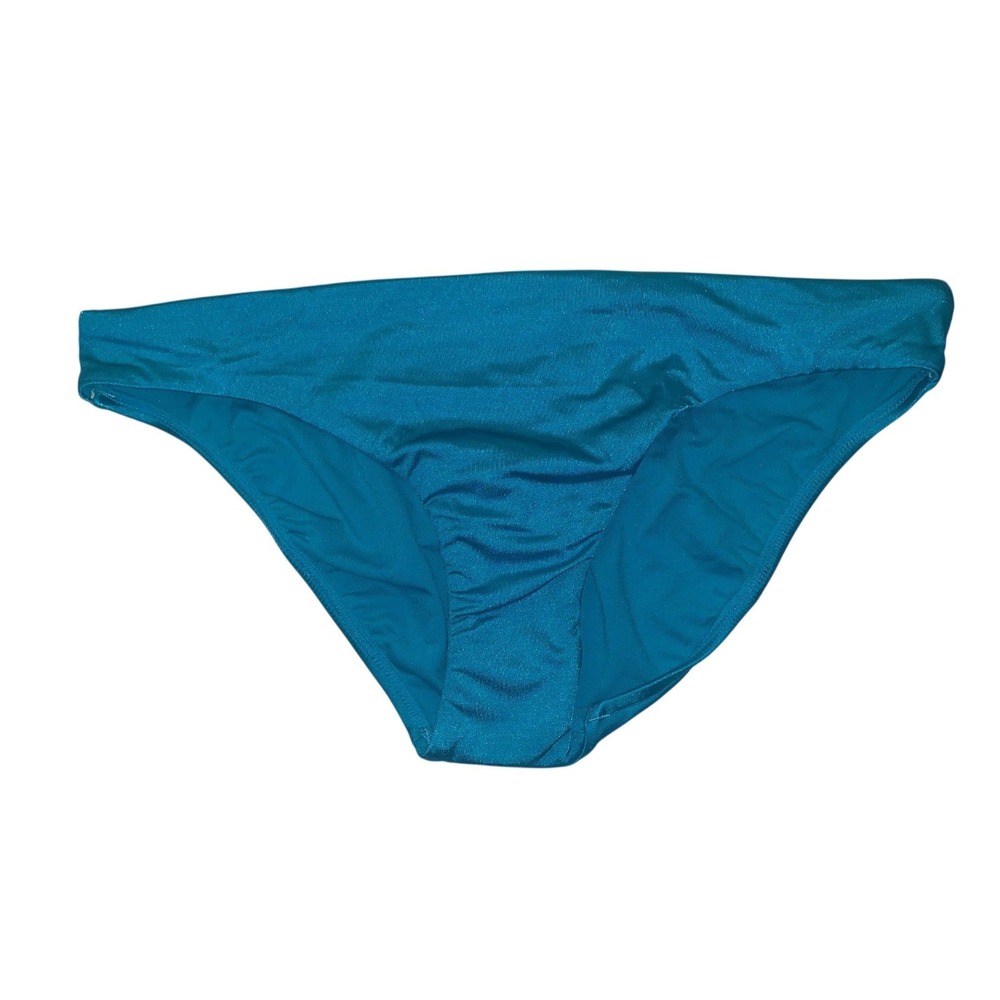 Seafolly Shine On Hipster‎ Bikini Bottom Eden Teal Green Size 6 US